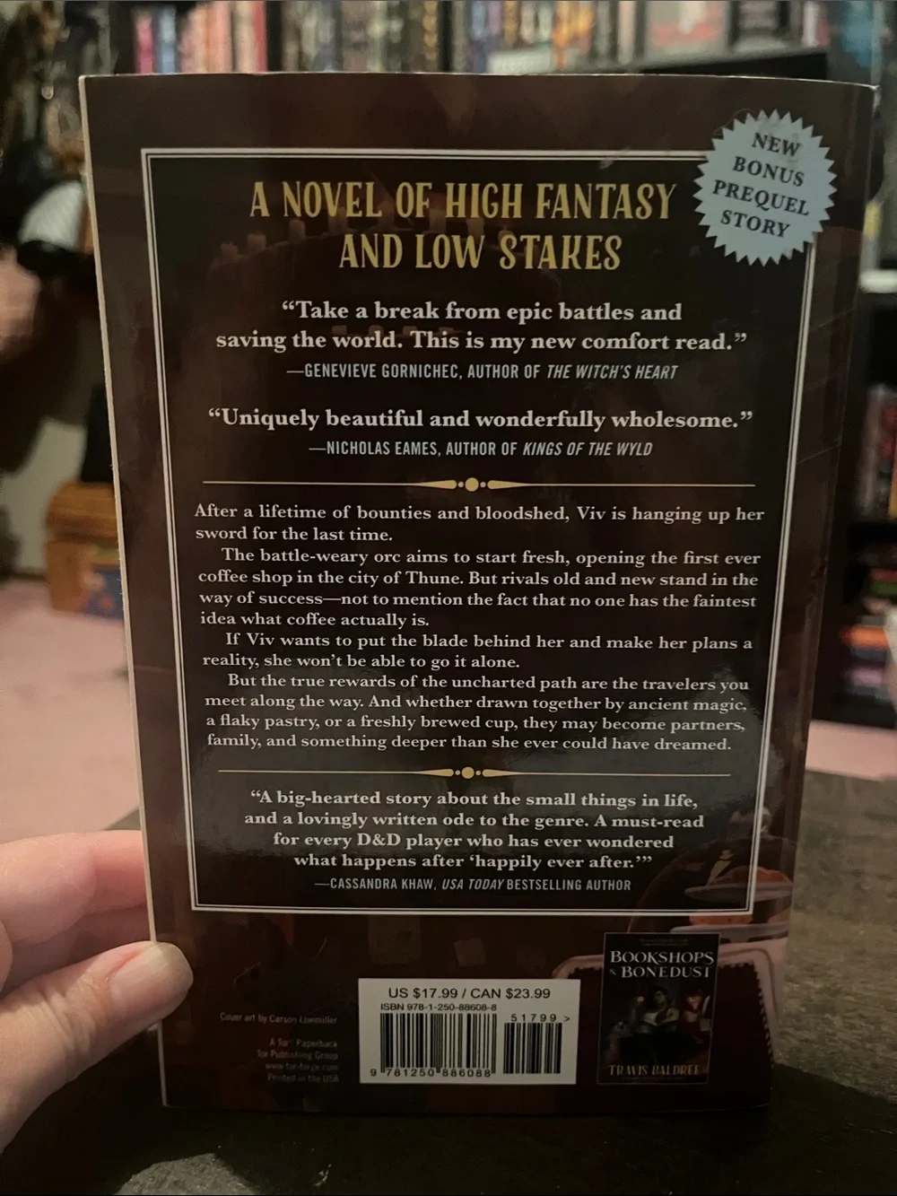 Legends & Lattes by Travis Baldree - Paperback